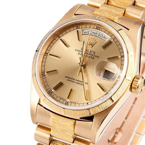 cheap used gold rolex|pre owned men's gold rolex.